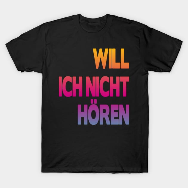 German Words T-Shirt by FromBerlinGift